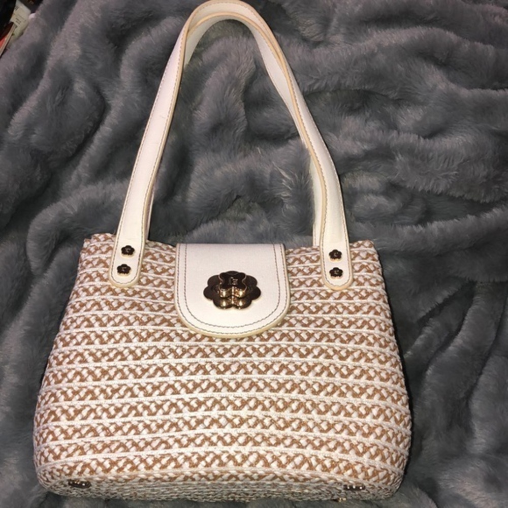 Eric Javits‎ with and tan bag new without tags has not been used